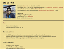 Tablet Screenshot of danielbit.com